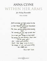 New from Anna Clyne: Within Her Arms